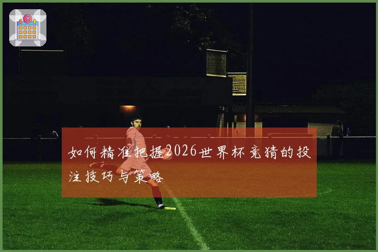 如何精准把握2026世界杯竞猜的投注技巧与策略